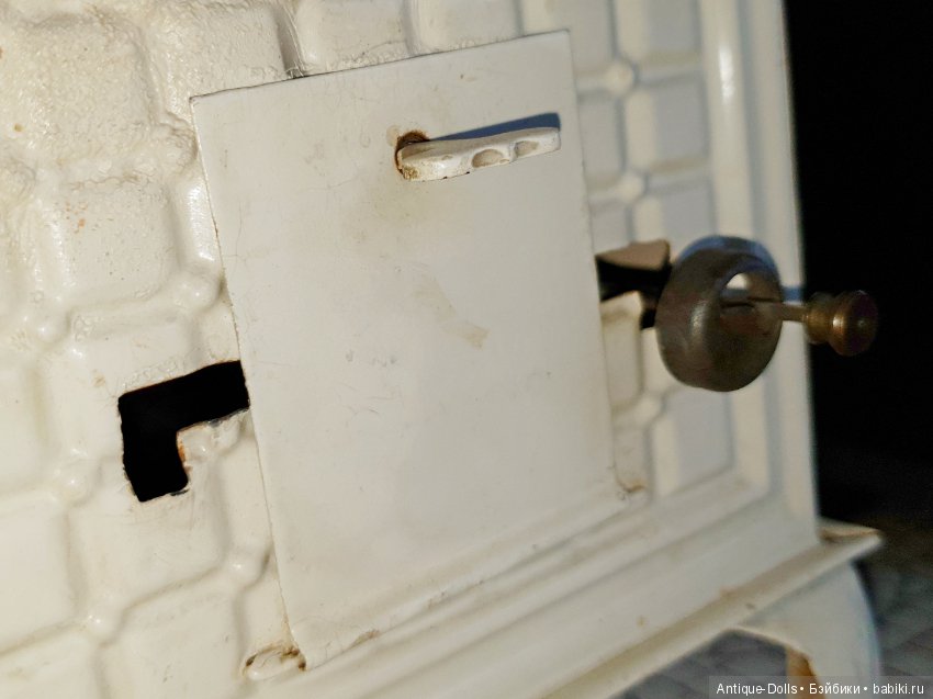 Антикварная печь для кукол производства германской фабрики (фото 7)