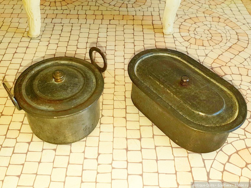 Антикварная печь для кукол производства германской фабрики (фото 2)