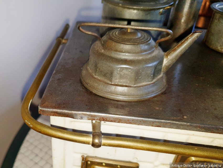 Антикварная печь для кукол производства германской фабрики (фото 6)