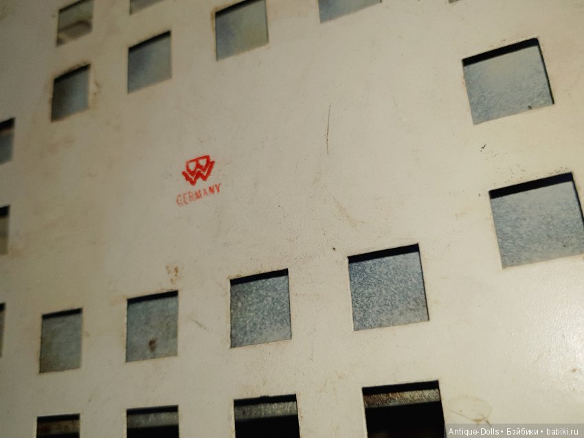 Антикварная печь для кукол производства германской фабрики (фото 9)