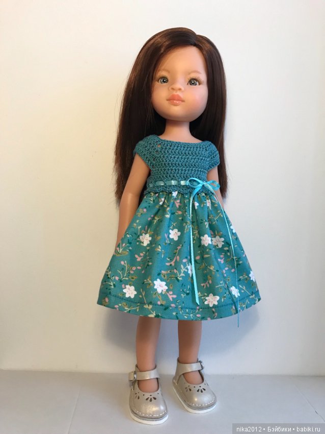 Одежда для кукол 32 см. Кукла Паола Рейна 34см. Платье для Паола Рейна. Паола Рейна в сером платье. Нарядное платье для куклы Паола.