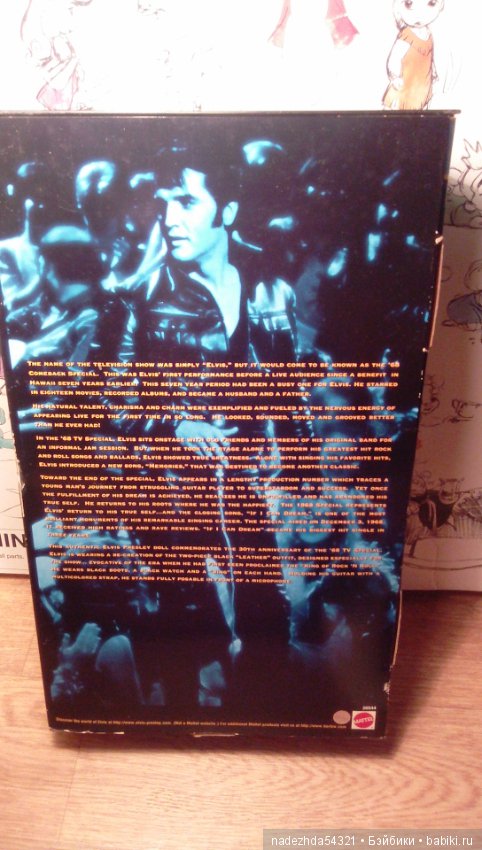 Elvis Presley Элвис Пресли Barbie1998 год