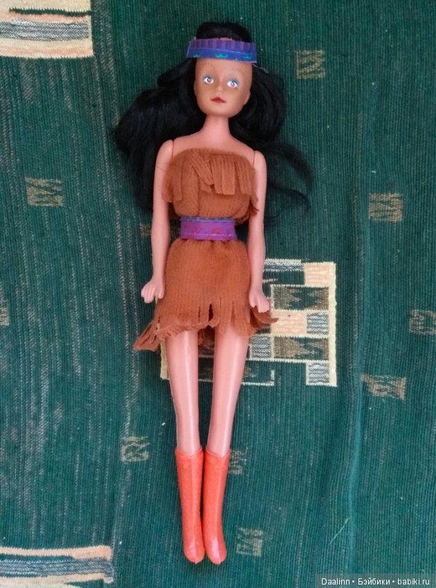 Клон Бетти Тонг на дутом теле индианка