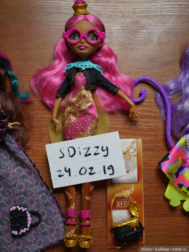 Редкие куклы Ever After High:Kitty Cheshire,Cedar Wood,C.A.Cupid,Briar Beauty,Ginger Breadhouse (фото 3)