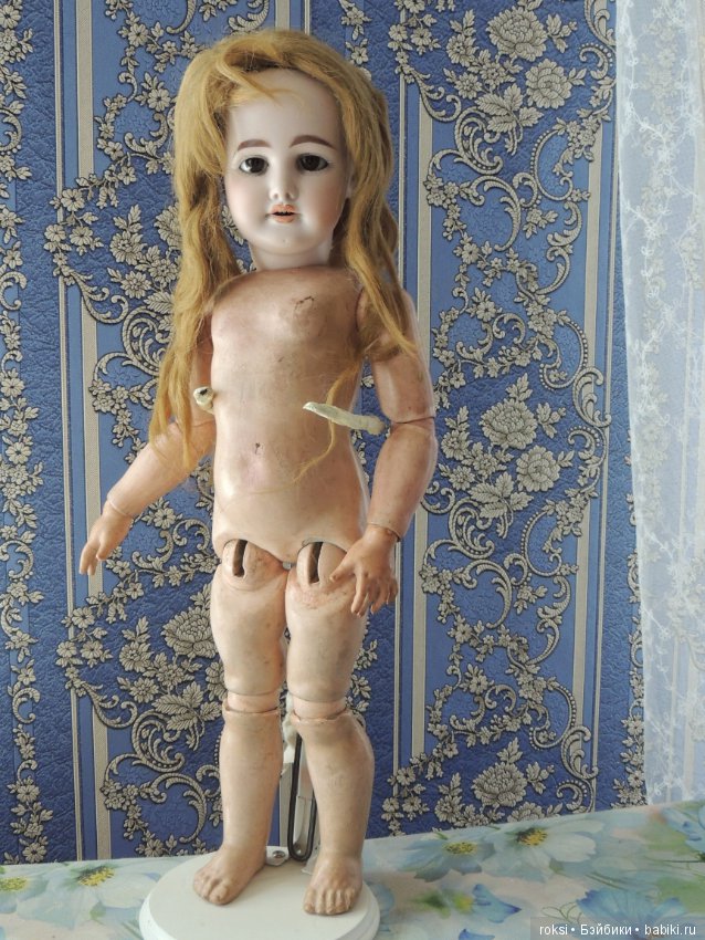 Антикварная кукла сделана для французского рынка молд 1902 ./Heubach/ СКИДКА НА 2 ДНЯ 25000Р (фото 5)