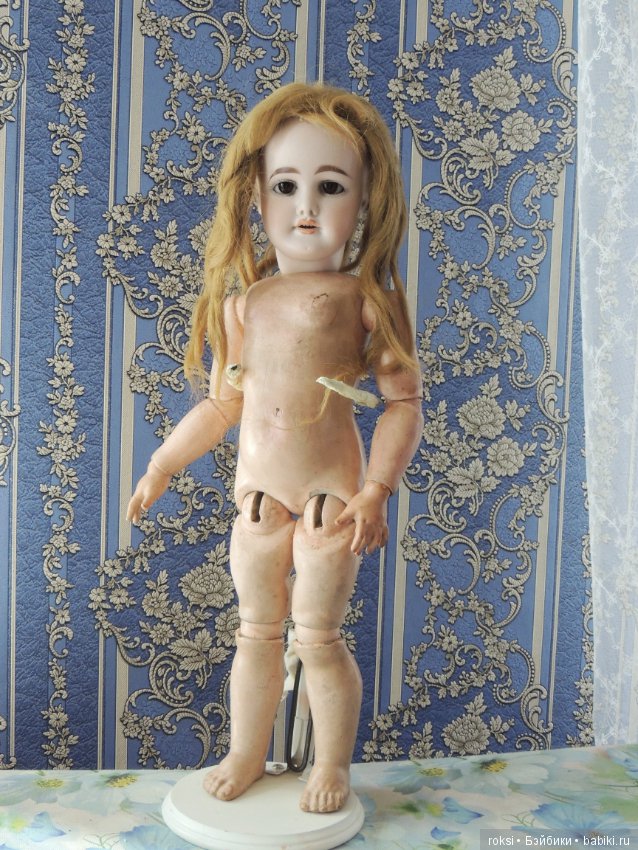 Антикварная кукла сделана для французского рынка молд 1902 ./Heubach/ СКИДКА НА 2 ДНЯ 25000Р (фото 6)