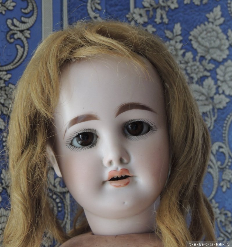 Антикварная кукла сделана для французского рынка молд 1902 ./Heubach/ СКИДКА НА 2 ДНЯ 25000Р (фото 4)