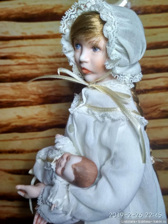 Фарфоровая кукла День Матери от Faith Wick.1984 год. Без рассрочки цена 7500 (фото 7)