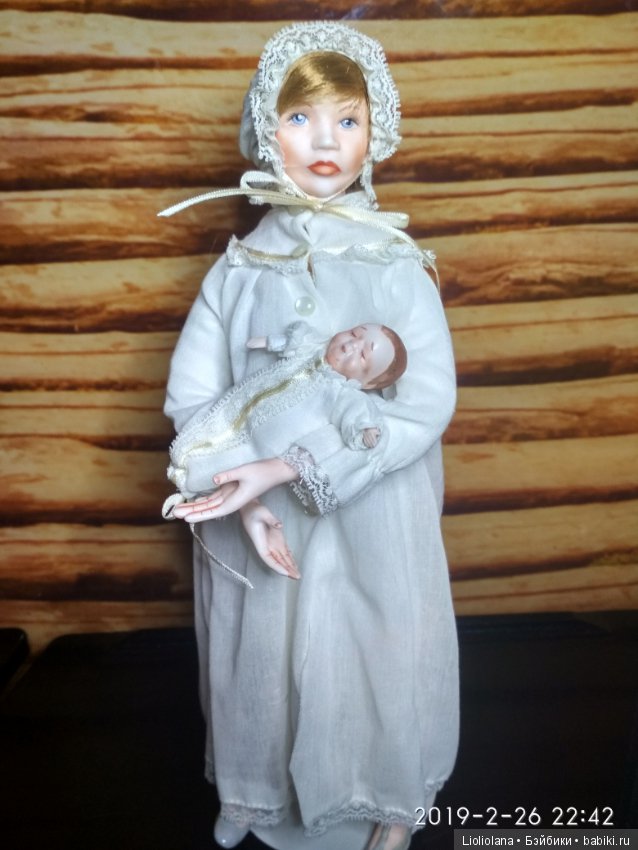 Фарфоровая кукла День Матери от Faith Wick.1984 год. Без рассрочки цена 7500 (фото 2)