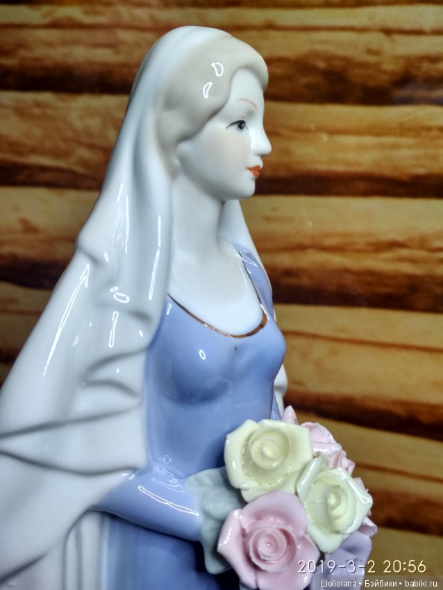 Фарфоровая невеста.30 см. Рассрочка (фото 2)