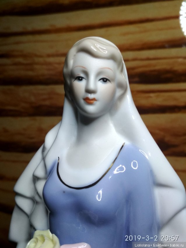 Фарфоровая невеста.30 см. Рассрочка (фото 3)