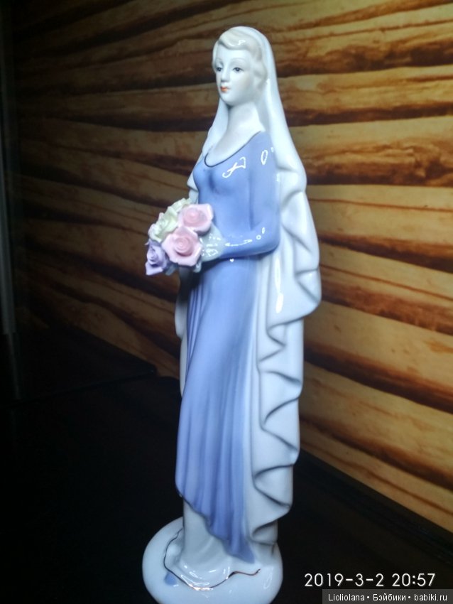 Фарфоровая невеста.30 см. Рассрочка (фото 4)