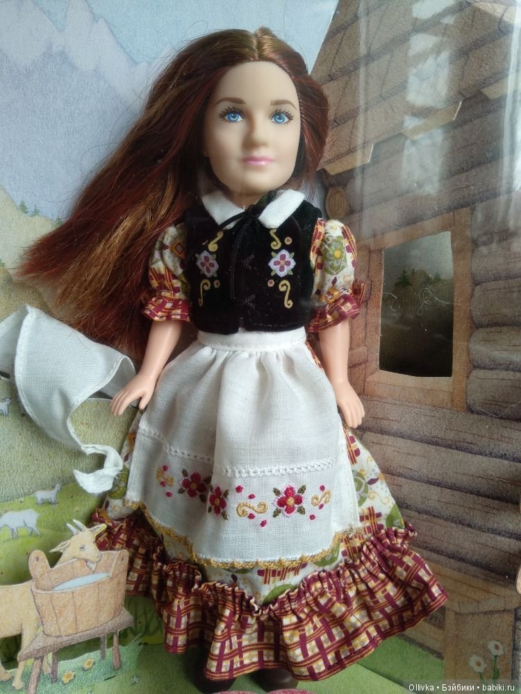 Гибрид . Тело и полный аутфит от редкой Хайди + голова Джинни из ГП