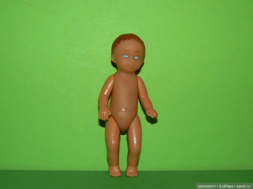 Немецкий резиновый пупсик Simba, высота 9 см (фото 3)