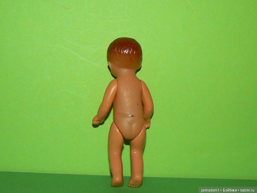 Немецкий резиновый пупсик Simba, высота 9 см (фото 5)