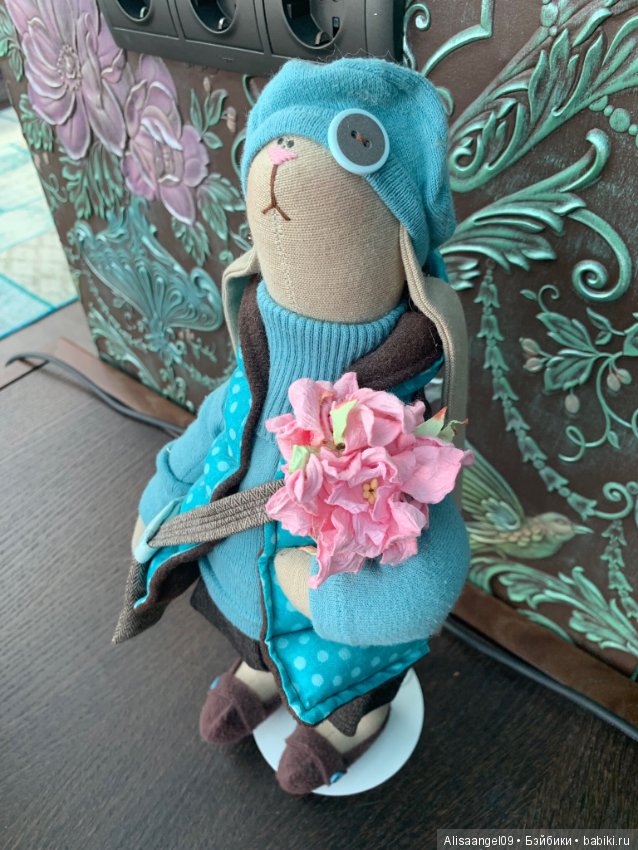 Милый зайка — Авторские игрушки (фото 3)