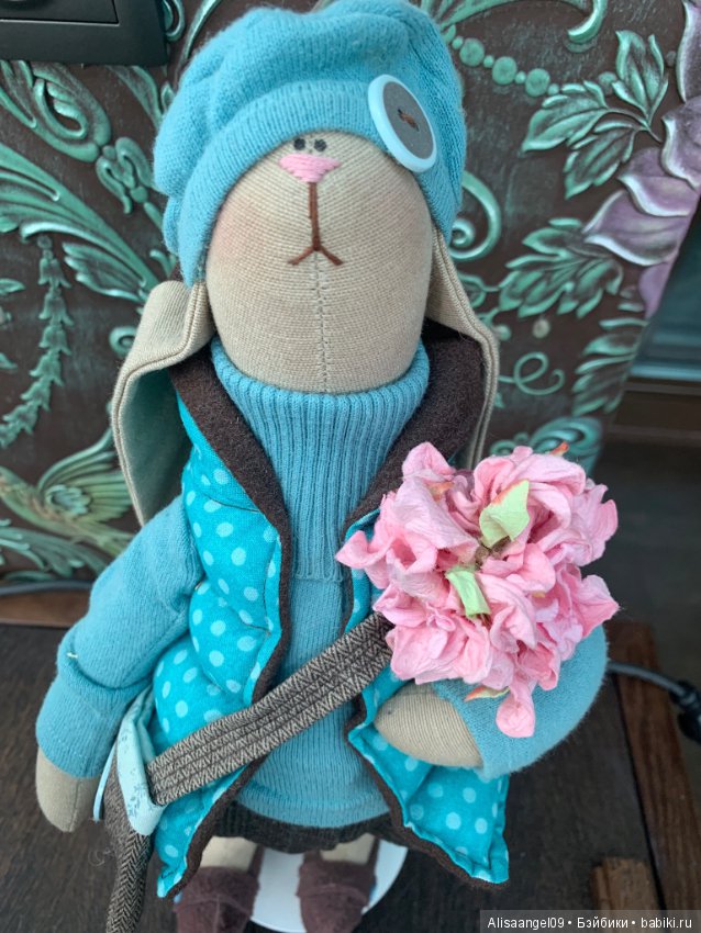 Милый зайка — Авторские игрушки (фото 2)