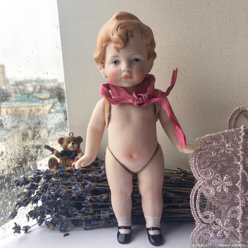 Малыш pouty Hertwig — Реплики антикварных кукол
