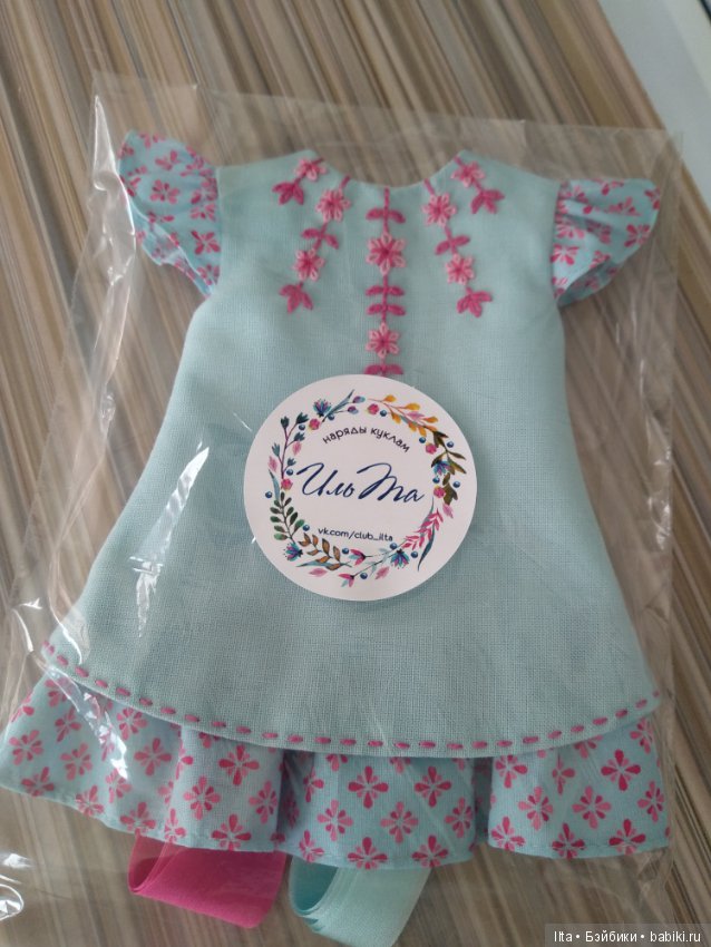 Платье для Минуш — Одежда для кукол (фото 7)