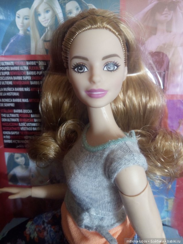 Барби Безграничные движения Пышка (фото 4)