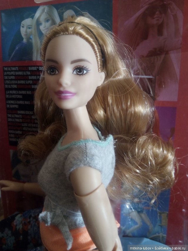 Барби Безграничные движения Пышка (фото 8)