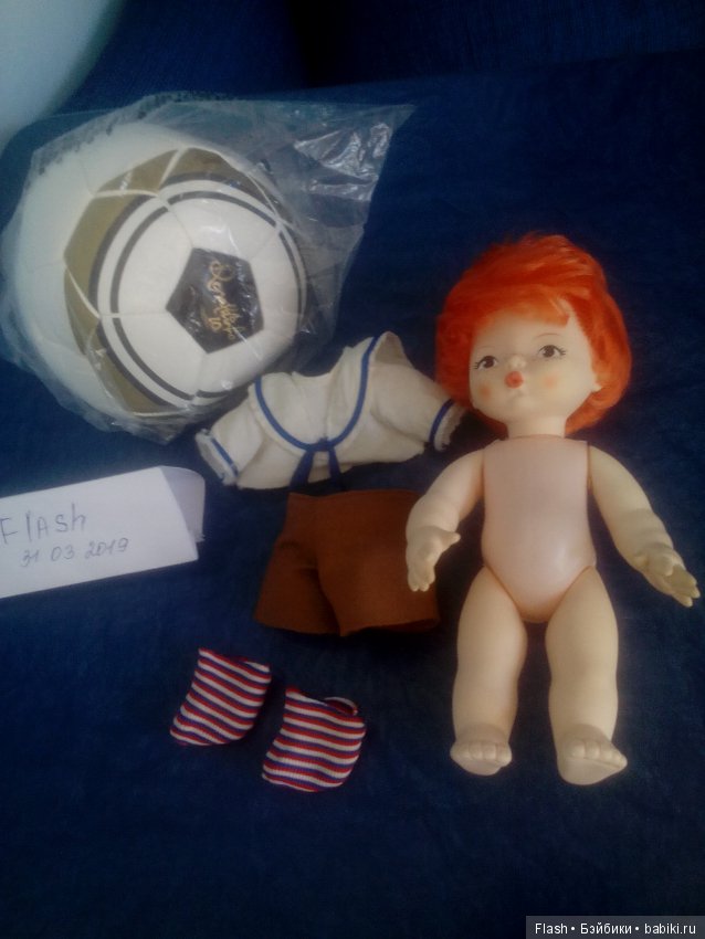 Винтажный итальянский мальчуган рыжик-морячок (фото 5)