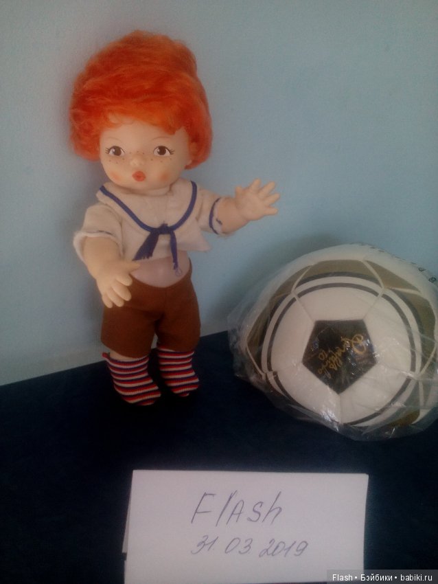 Винтажный итальянский мальчуган рыжик-морячок (фото 10)