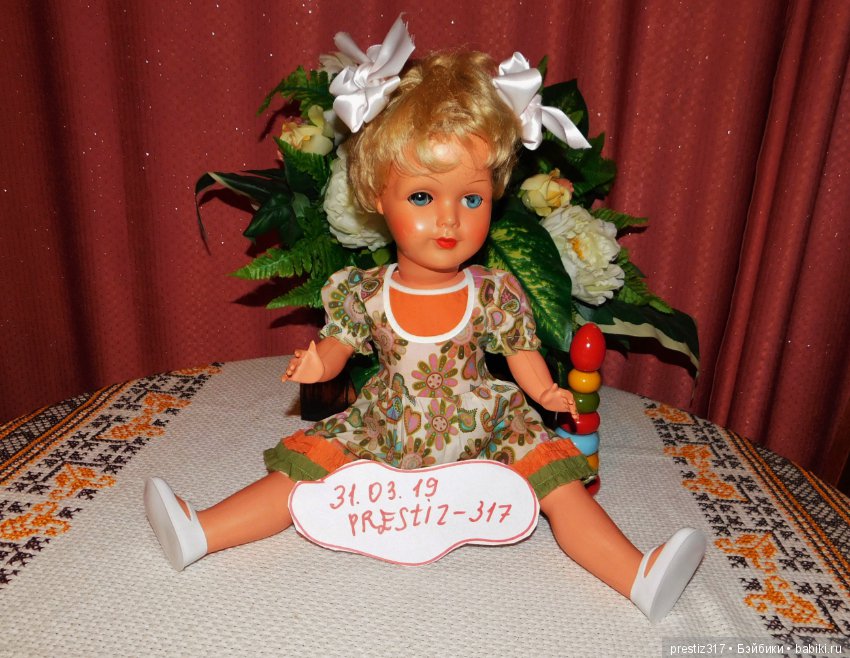 Красивая,благородная, антикварная кукла ФРГ,знаменитой марки Адольф Штайнер (Аdolf Steiner)