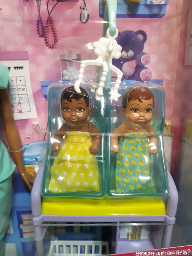 Новый набор Барби с малышами