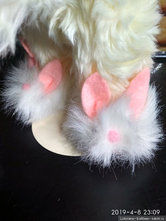 Сонный мишка со своей игрушкой от Annette Funicello (фото 3)