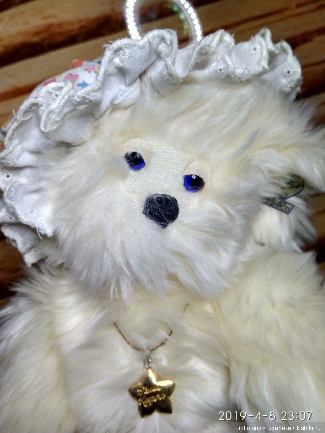 Сонный мишка со своей игрушкой от Annette Funicello (фото 10)