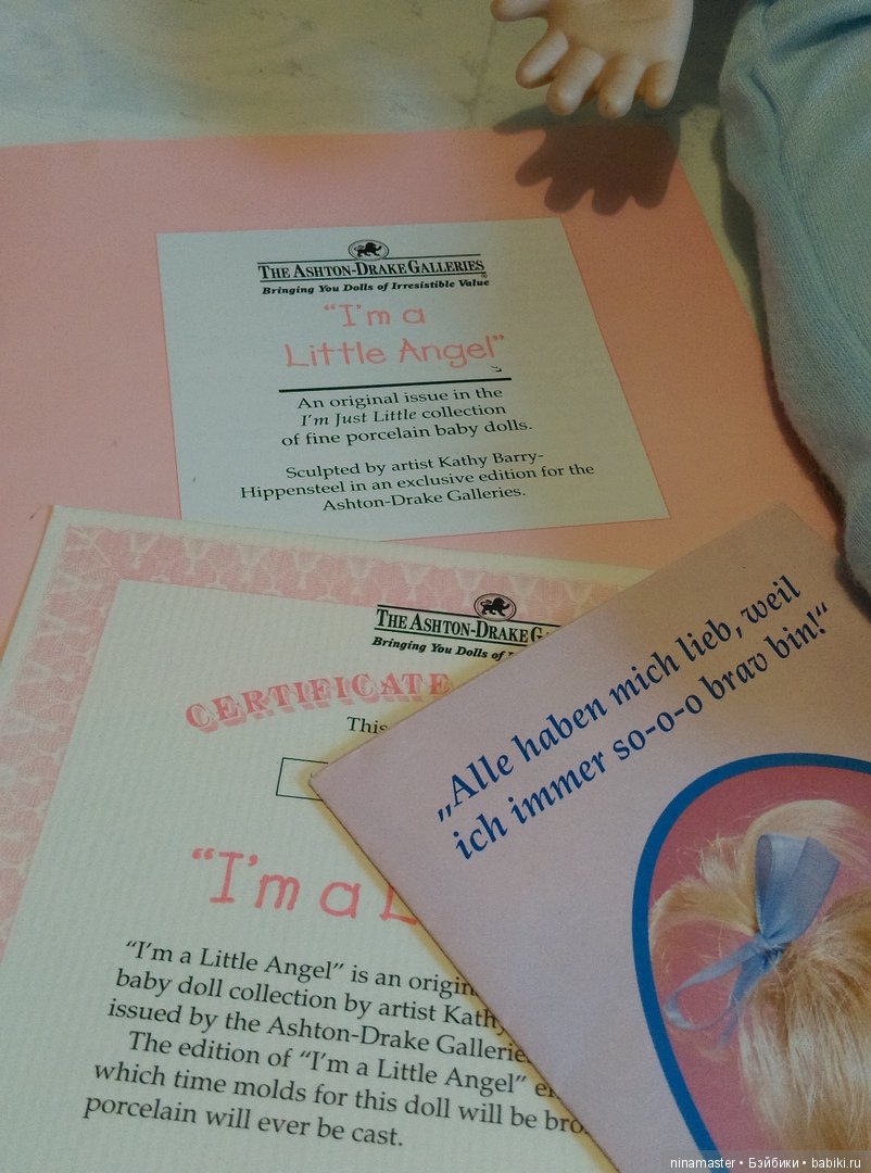 I m a Little Angel от Ashton Drake Galleries (фото 8)