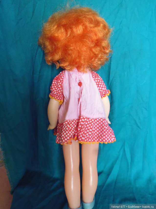 Верочка Московской фабрики игрушек им 8 марта (с этикеткой) (фото 5)