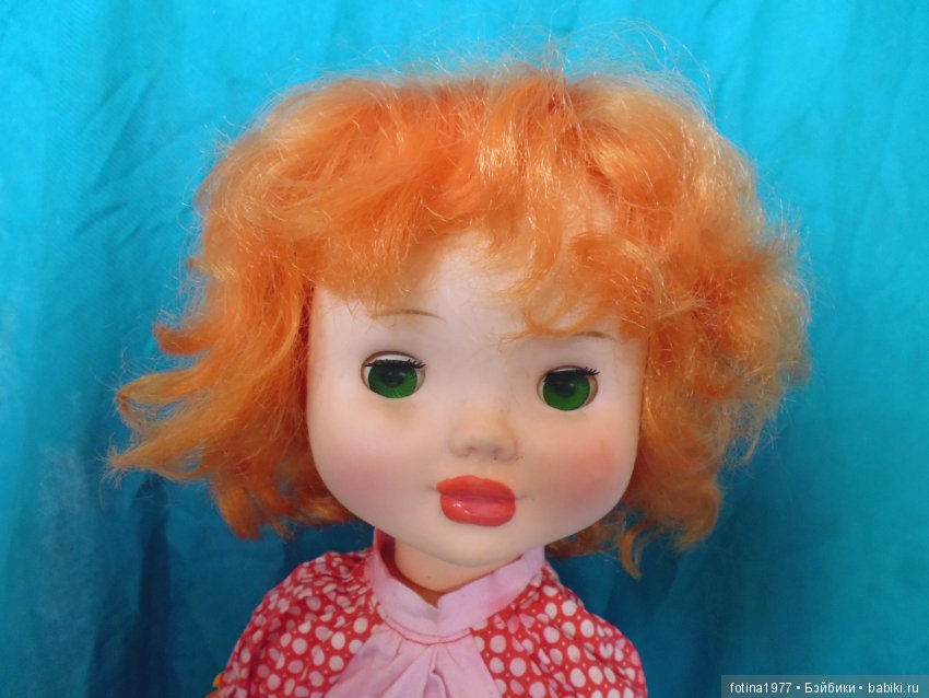 Верочка Московской фабрики игрушек им 8 марта (с этикеткой) (фото 2)