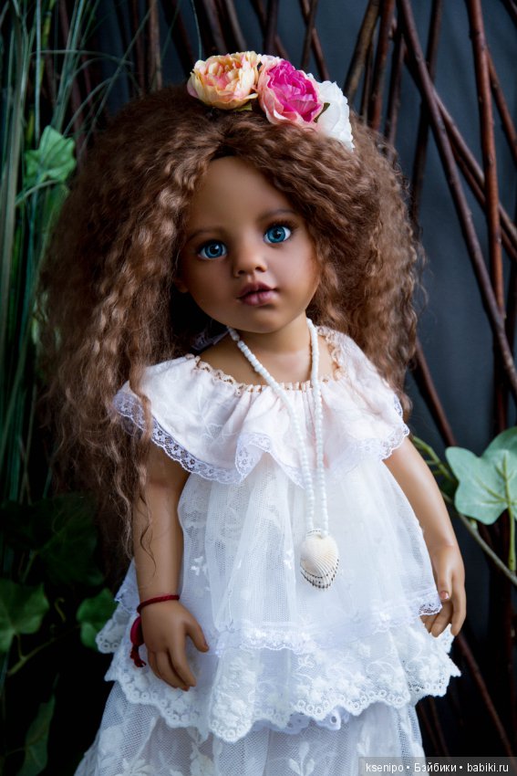 Ева.Самая красивая тропическая девочка. ООАК Готц Gotz