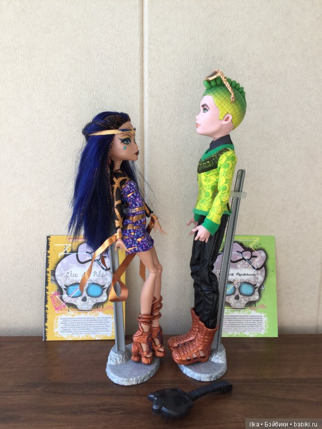 Куклы Monster High Клео де Нил и Дьюс Горгон коллекция Бу Йорк (фото 4)