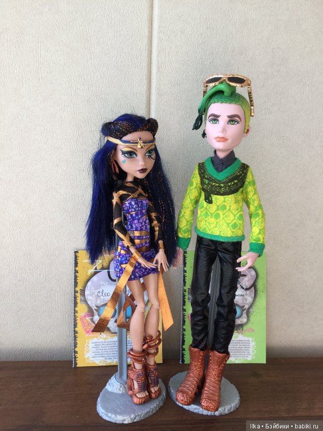 Куклы Monster High Клео де Нил и Дьюс Горгон коллекция Бу Йорк (фото 3)