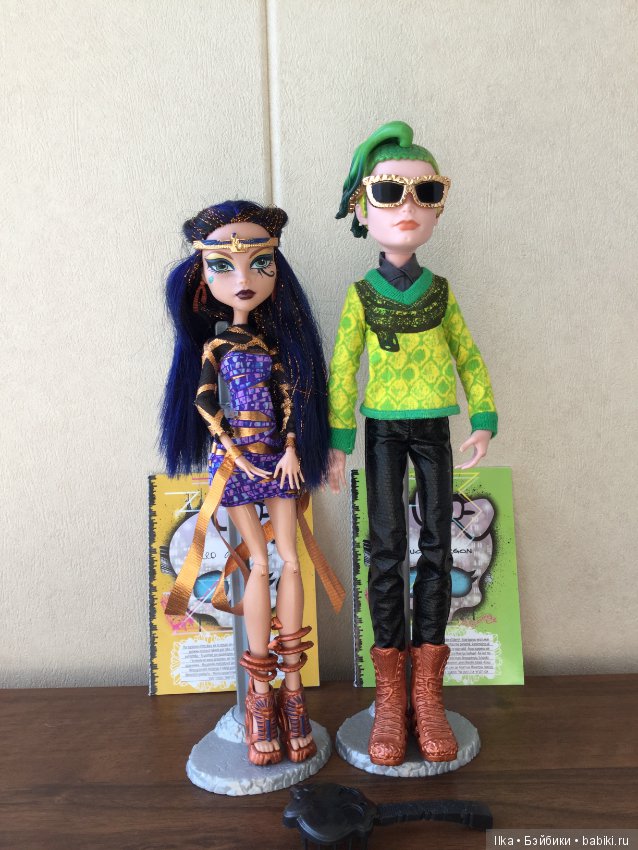 Куклы Monster High Клео де Нил и Дьюс Горгон коллекция Бу Йорк (фото 2)