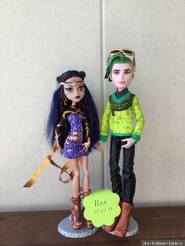 Куклы Monster High Клео де Нил и Дьюс Горгон коллекция Бу Йорк (фото 5)