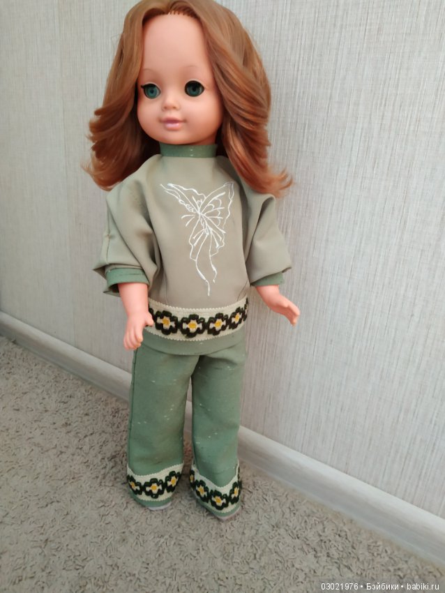 Немочка из 70-х. Кукла ГДР (фото 2)