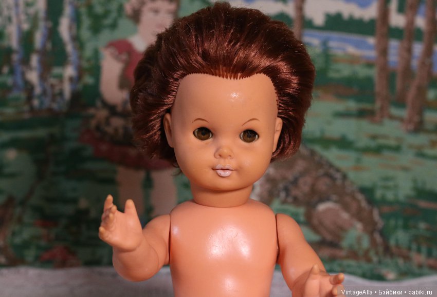 Кукла ГДР 60-70-х гг, Бигги? Раунштайн? Сонни? 45 см (фото 3)