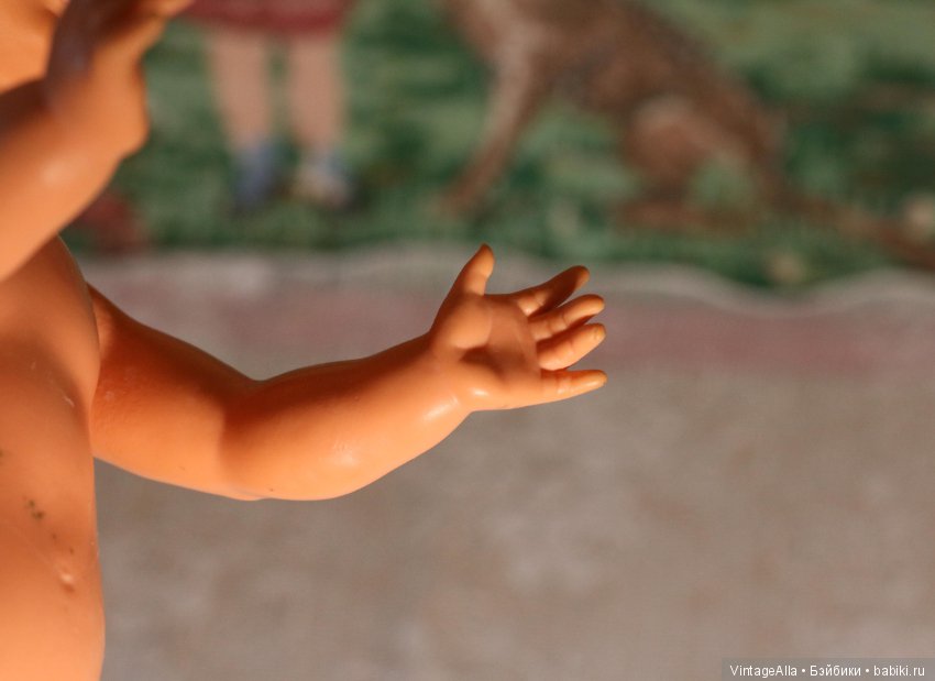 Кукла ГДР 60-70-х гг, Бигги? Раунштайн? Сонни? 45 см (фото 7)