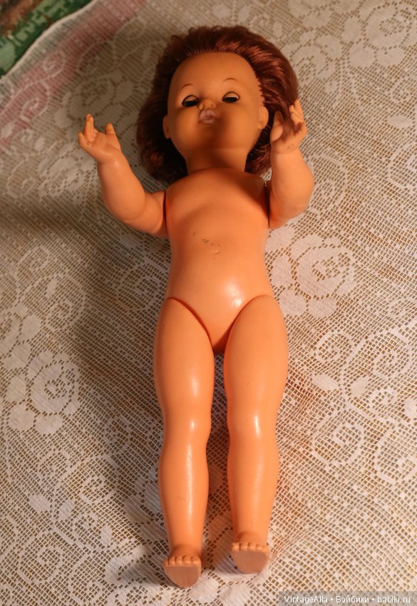 Кукла ГДР 60-70-х гг, Бигги? Раунштайн? Сонни? 45 см (фото 4)