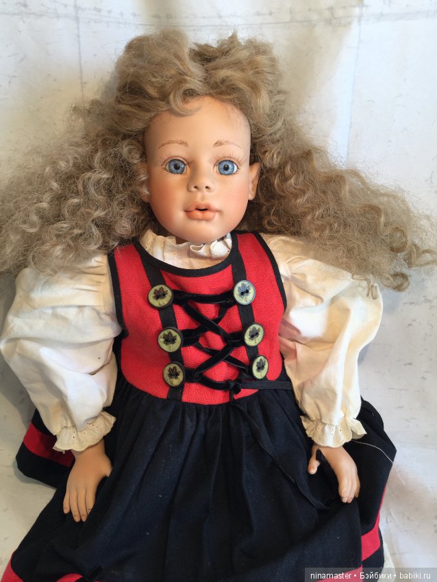 Фарфоровая кукла от автора Margit Dassen (фото 4)