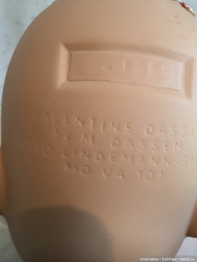 Фарфоровая кукла от автора Margit Dassen