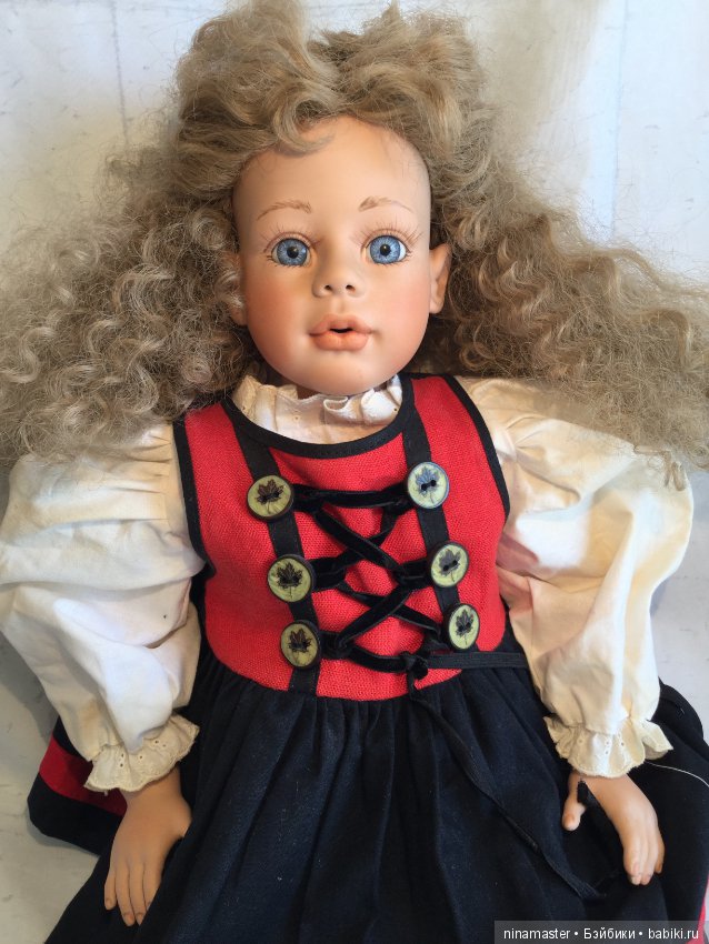 Фарфоровая кукла от автора Margit Dassen (фото 8)