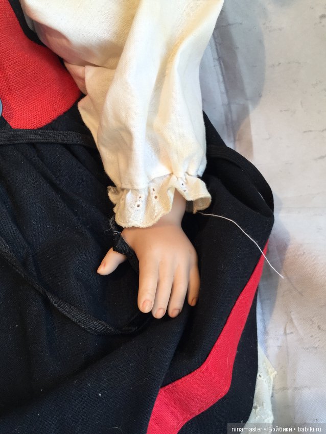 Фарфоровая кукла от автора Margit Dassen (фото 6)