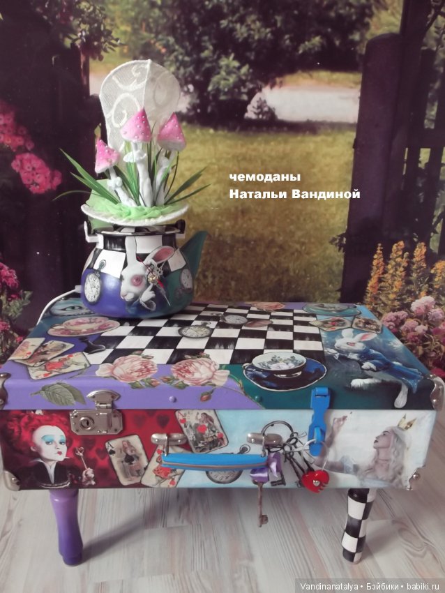 Чемодан для Алисы — Кукольная миниатюра и румбокс