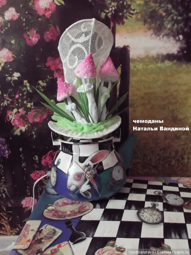 Чемодан для Алисы — Кукольная миниатюра и румбокс (фото 6)