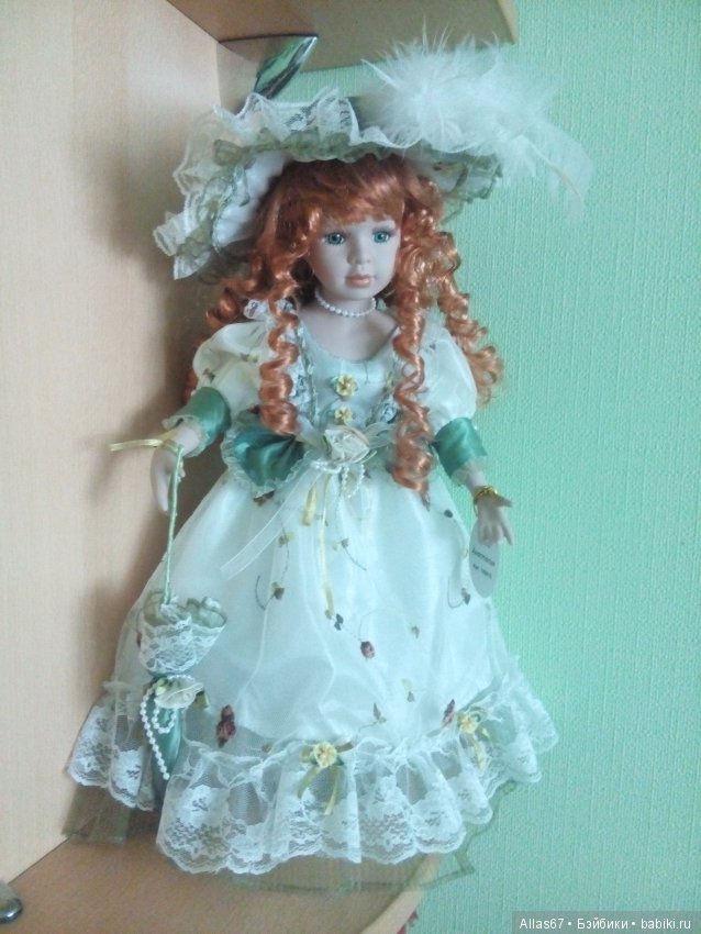 Красавица Анастасия — Фарфоровые куклы